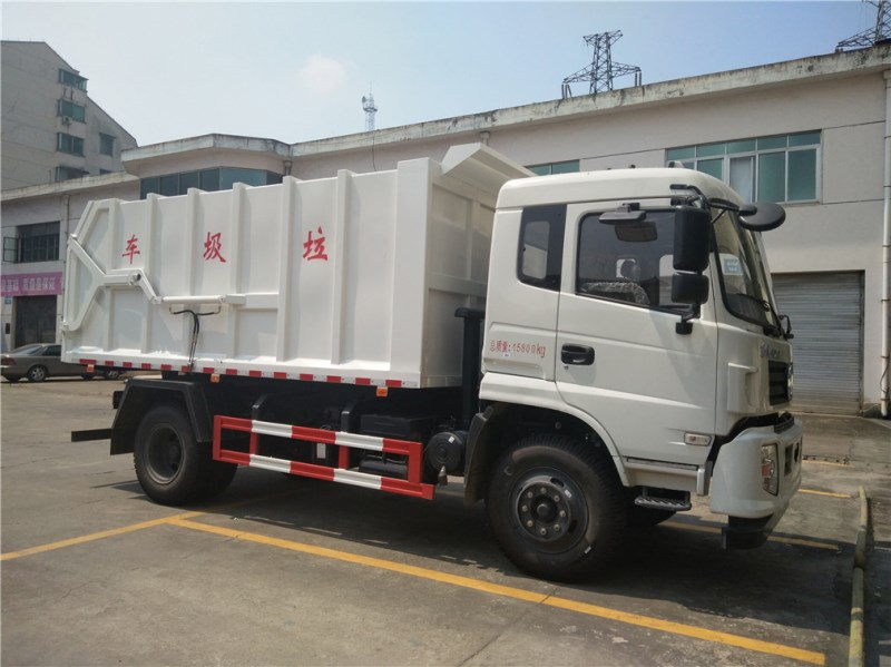 东风专用底盘(12方)clw5160zdjt5对接式垃圾车