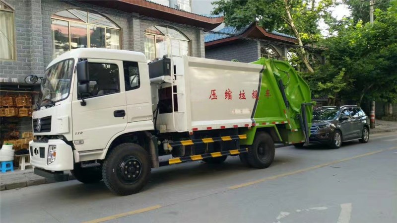 东风专底(10方)clw5160zyst5压缩式垃圾车